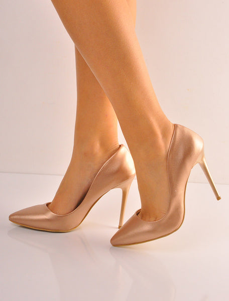 Pudra Levazım Stiletto İnce Topuklu Ayakkabı