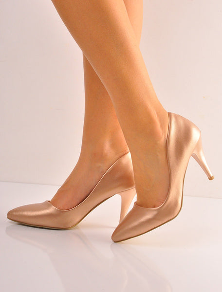 Pudra Levazım Stiletto İnce Topuklu Ayakkabı